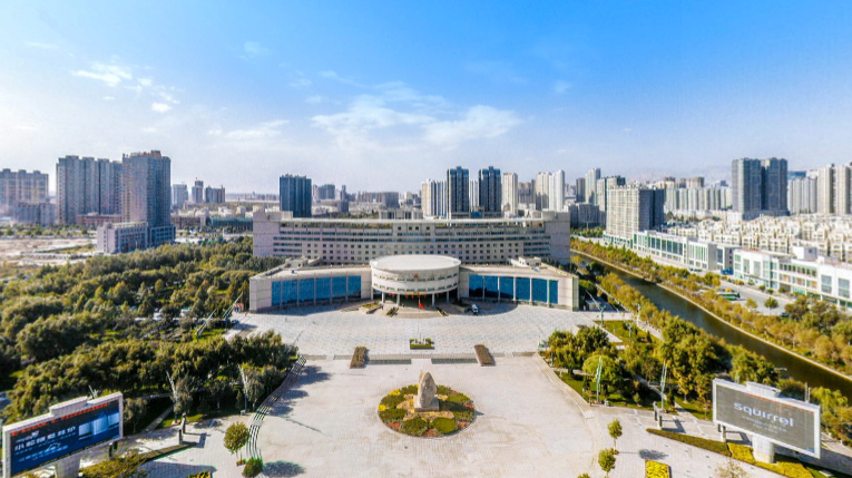 新疆库尔勒市政府-vr全景城市