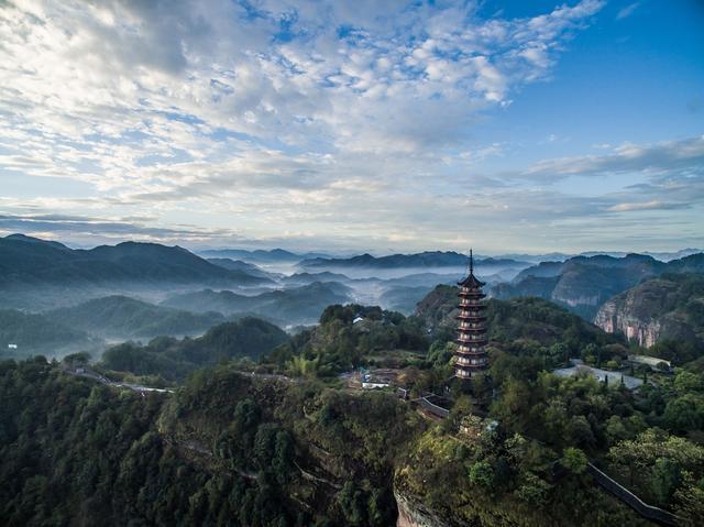 金华永康方岩风景区