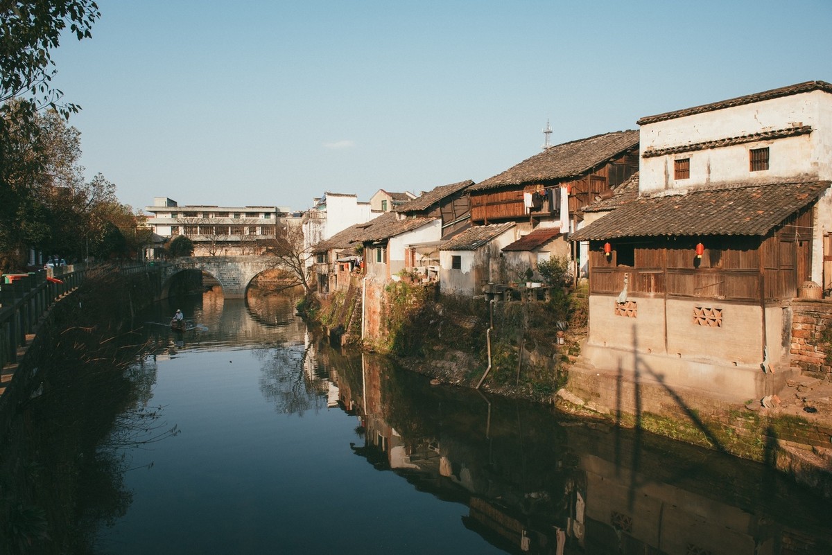 金华兰溪游埠古镇-vr全景城市