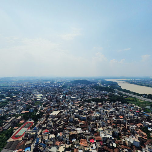 漳州市科坑村航拍全景