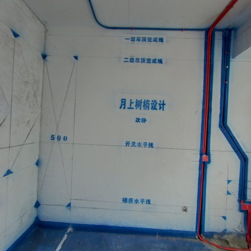 月上树梢 新湖秋月13-1-1102室水电全景图