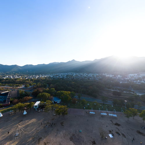 宁波东钱湖沙滩营地