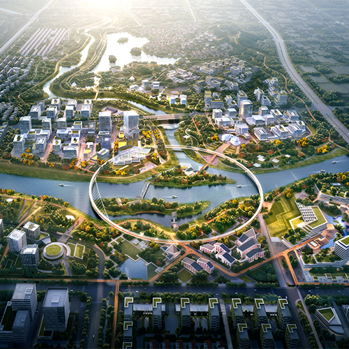 智能视觉之城核心区