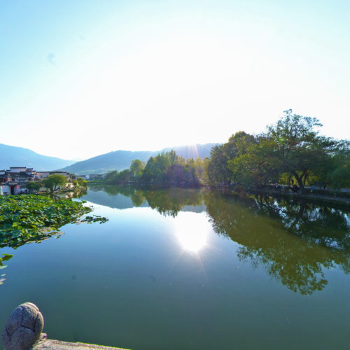 黄山宏村皖南古村落