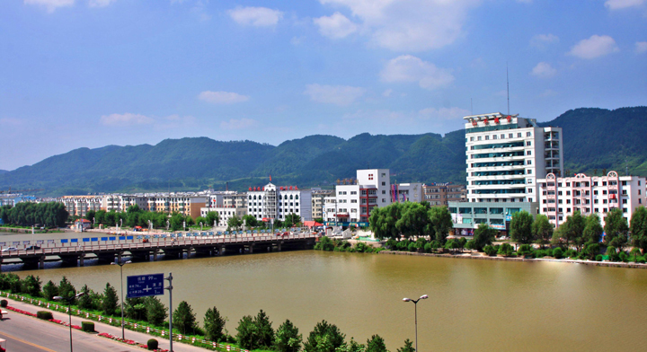 辽宁省清原满族自治县夜景