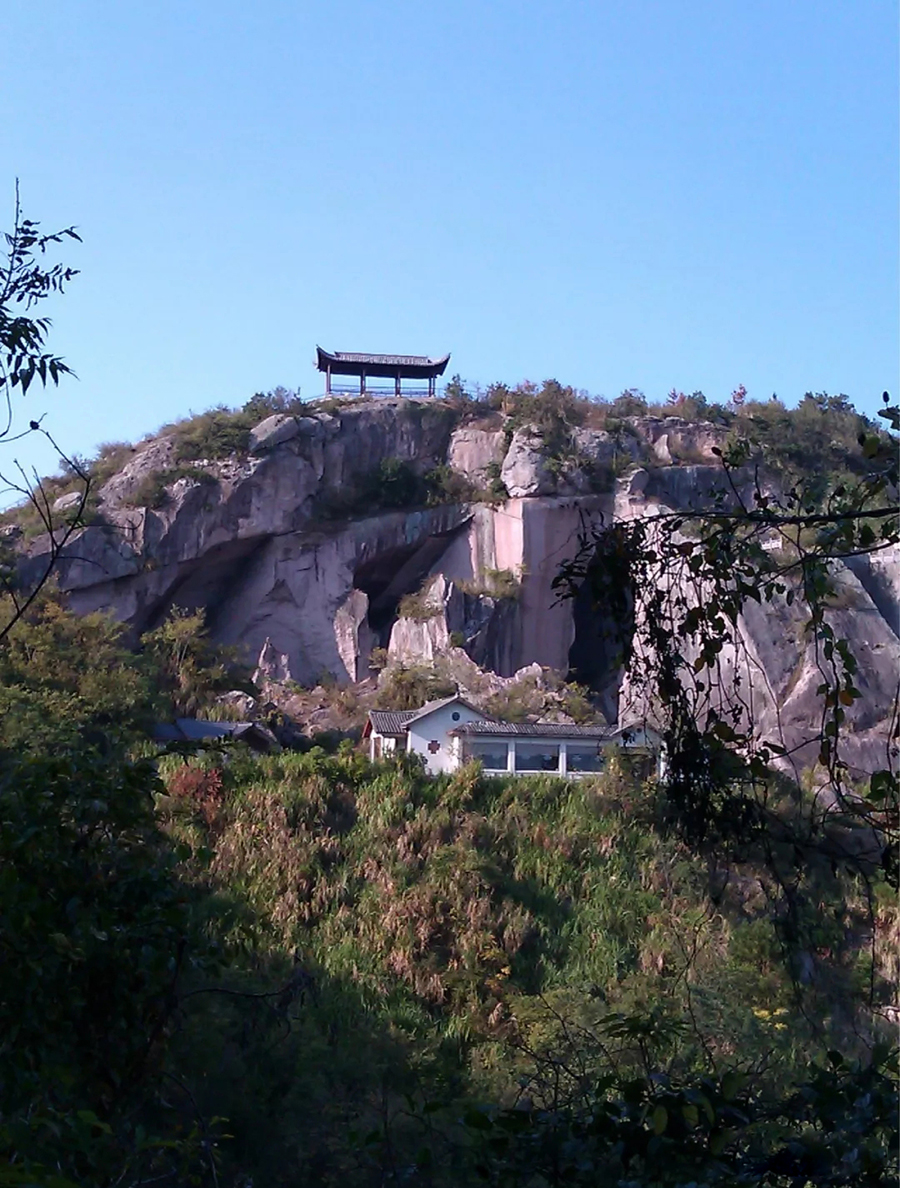 宁波宁海伍山石窟景区