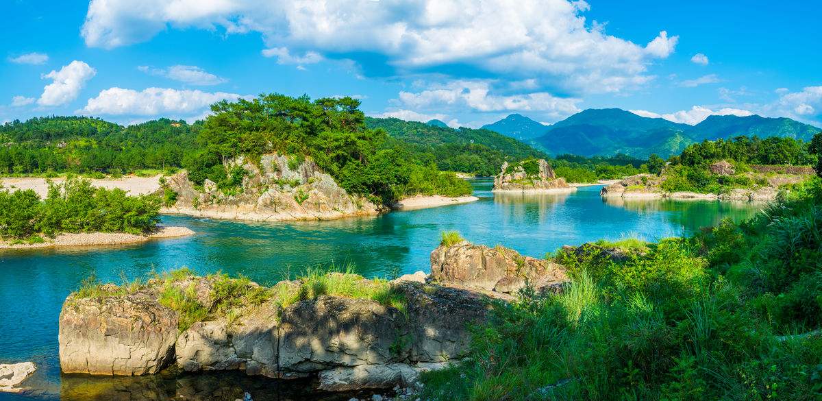 温州楠溪江狮子岩景区