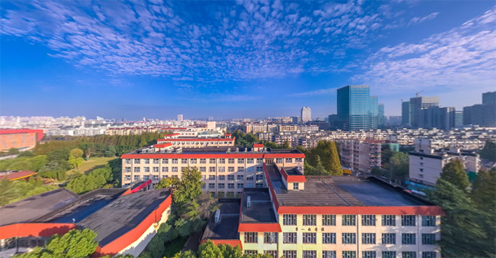 上海财经大学全景图图片