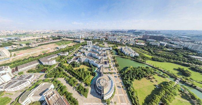 上海大学宝山校区-vr全景城市