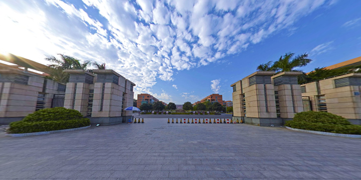 華南理工大學大學城校區-vr全景城市