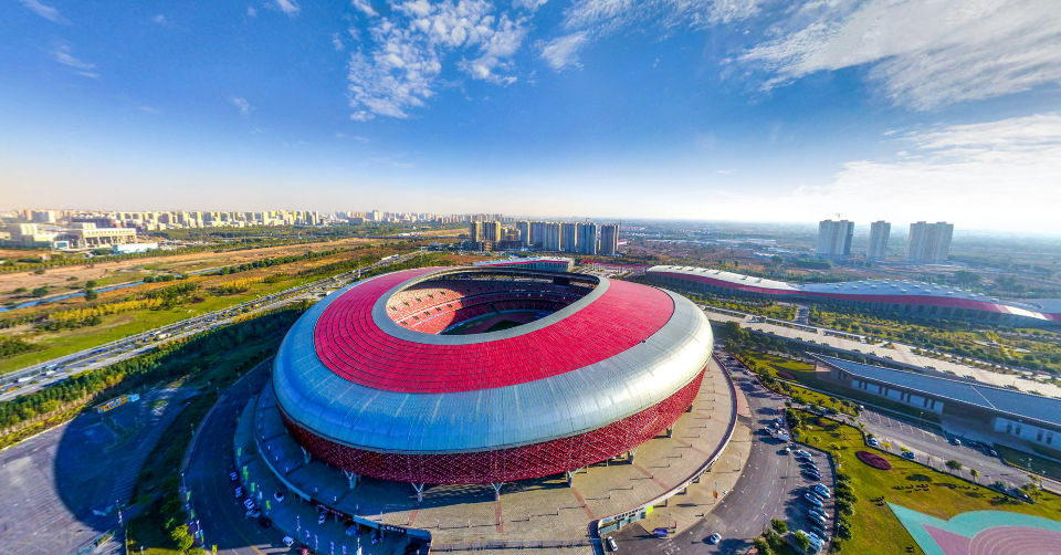 红灯笼体育场山西省体育中心