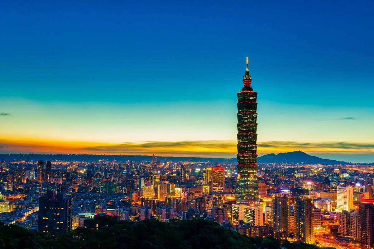 台北市全貌-vr全景城市