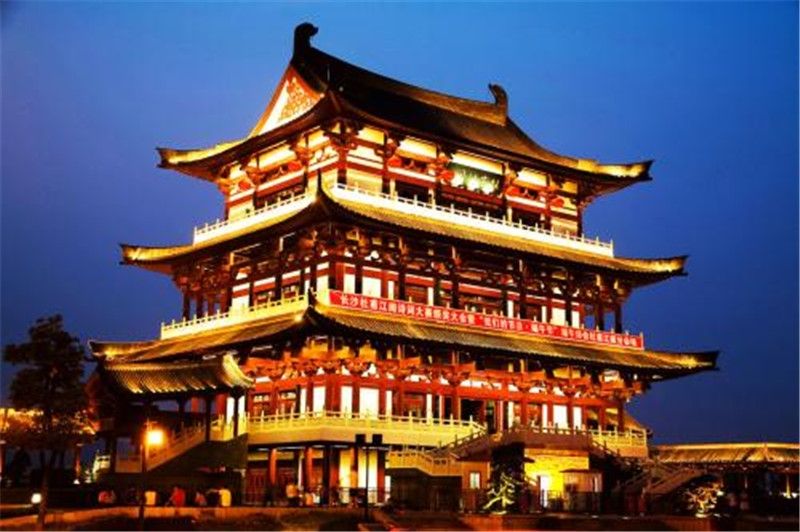 长沙杜甫江阁-VR全景城市