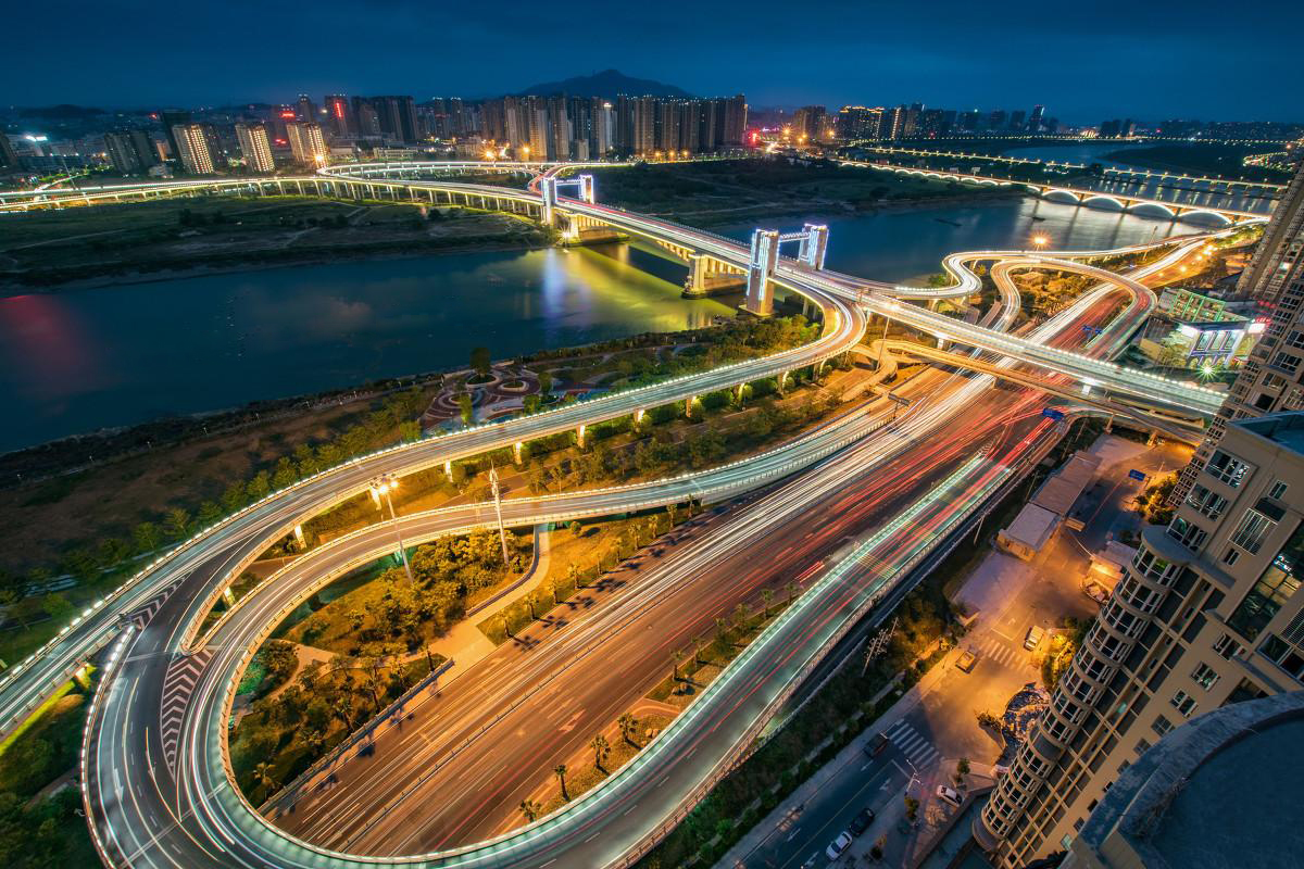 泉州田安大桥-vr全景城市