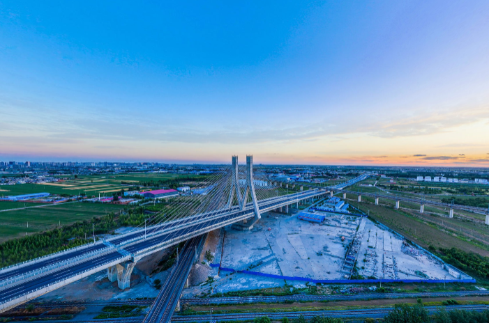 唐山跨津山铁路立交桥
