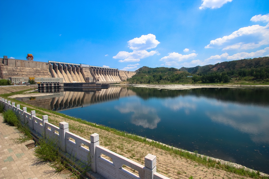 潘家口水库全景图图片