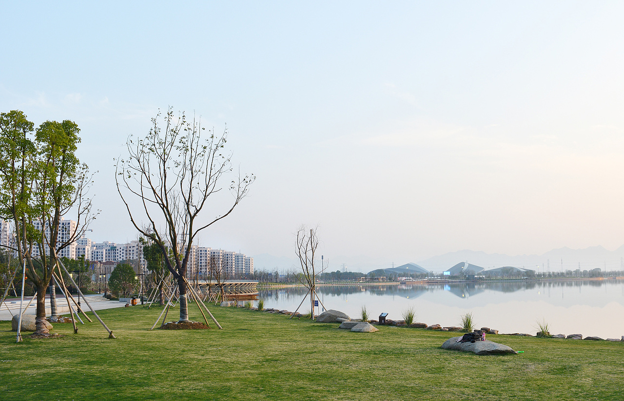 2022金华湖海塘公园图片