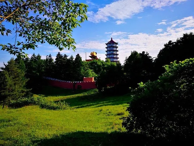 珲春市北山公园-vr全景城市