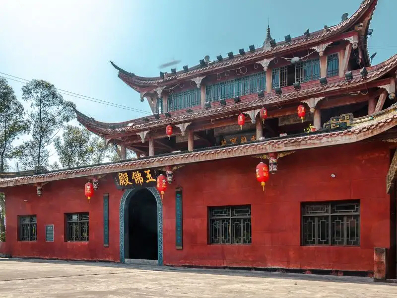 乐山犍为佛灵寺-vr全景城市