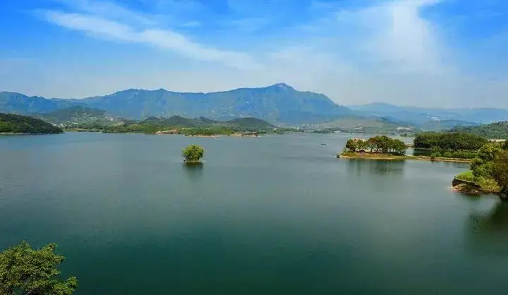 武穴梅川水库-vr全景城市