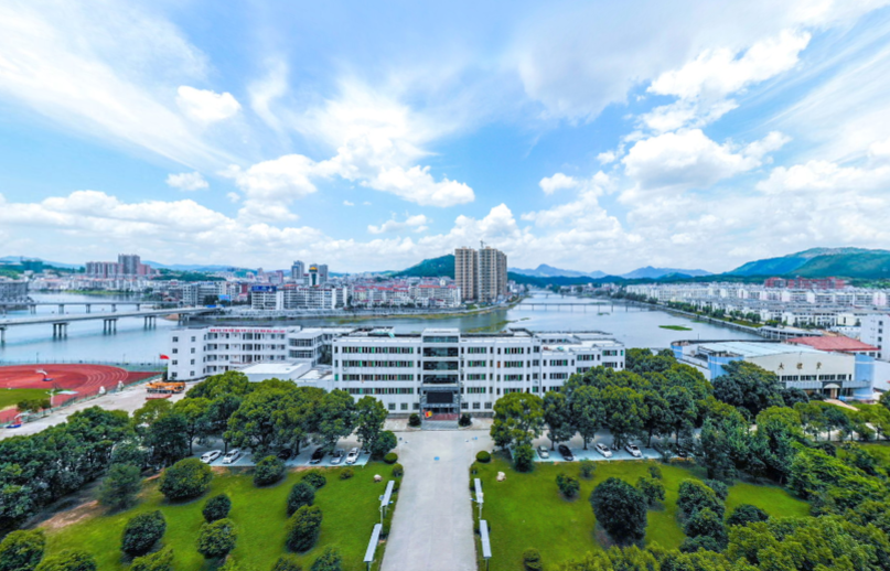 英山县第一中学-vr全景城市