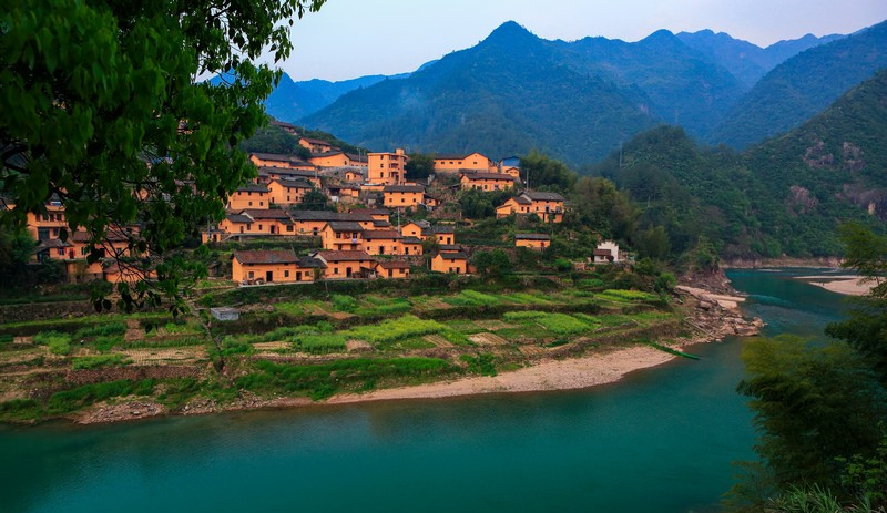 衢州乌溪江风景区-VR全景城市